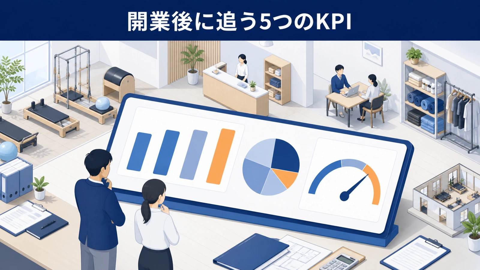 開業後に追う5つのKPI