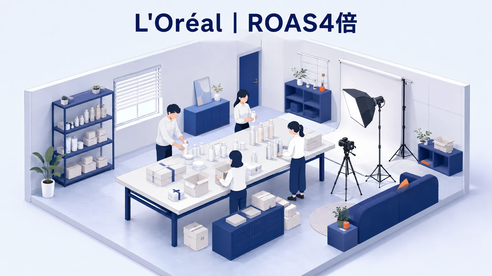 L'Oréal Vietnam｜ROAS4倍のP-MAX広告成功事例