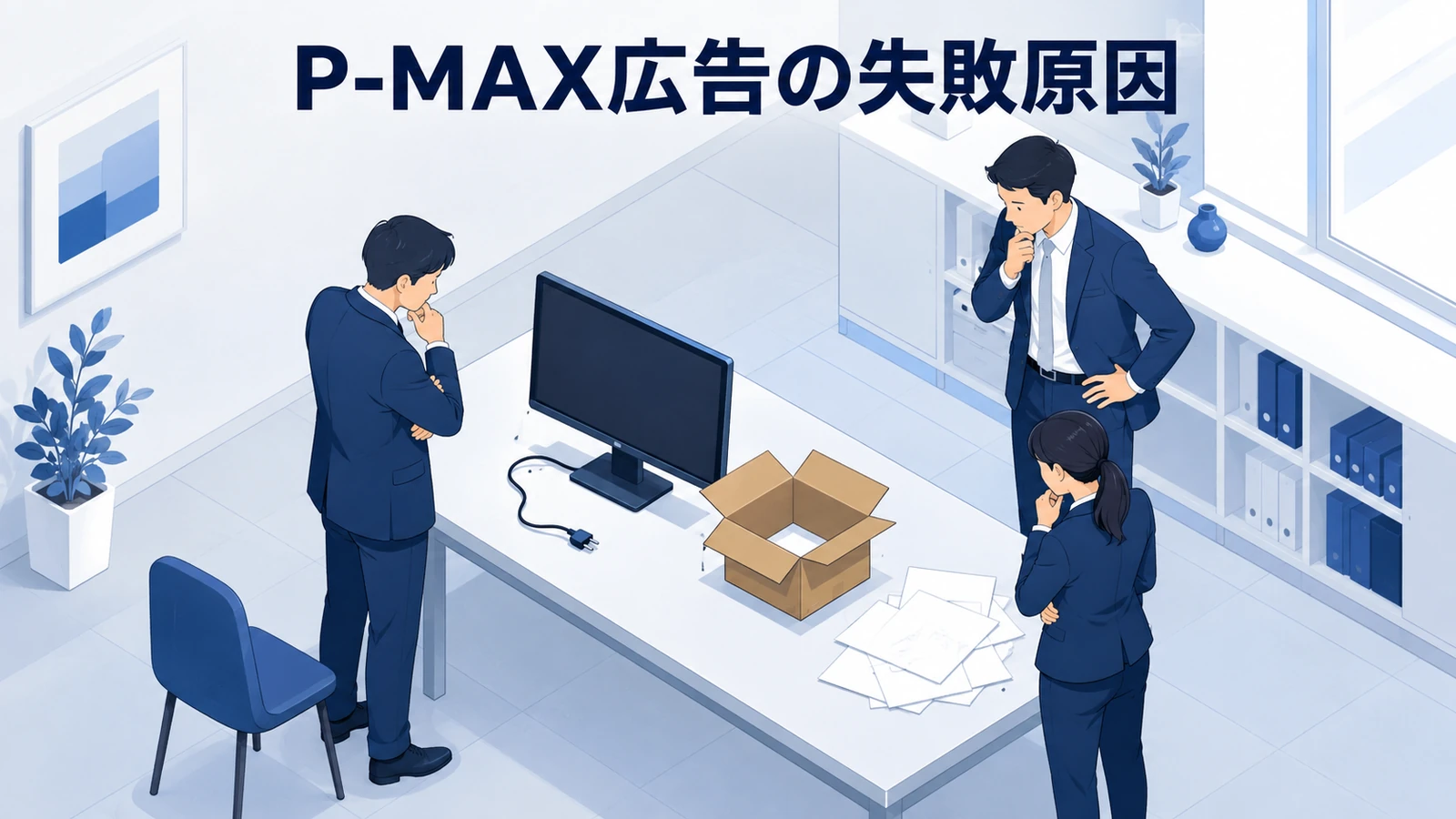 P-MAX広告の失敗原因