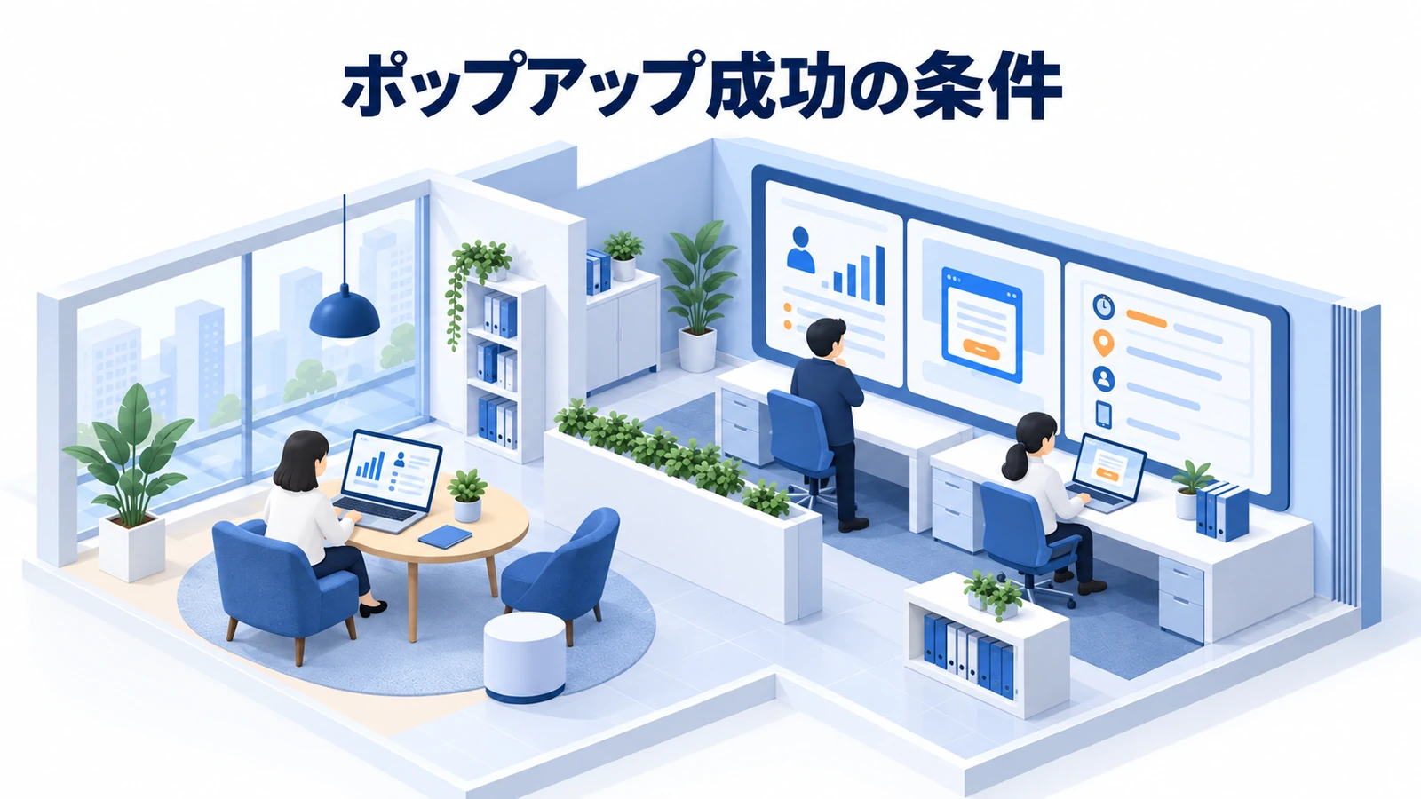 ポップアップ成功の条件