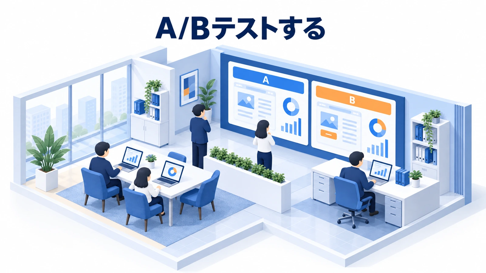 A/Bテストする