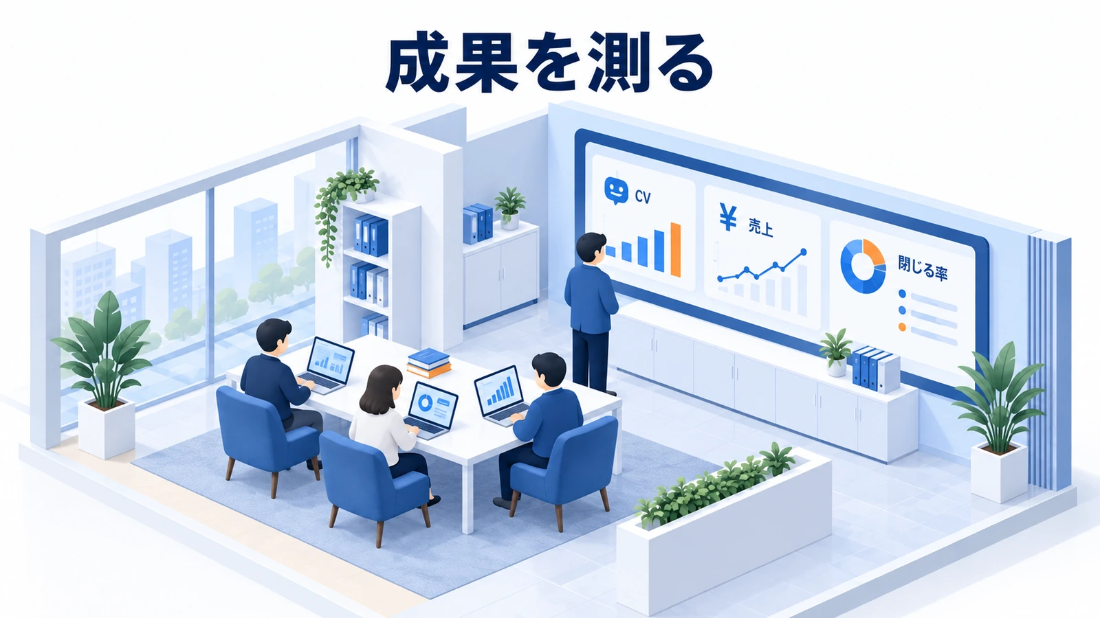 成果を測る