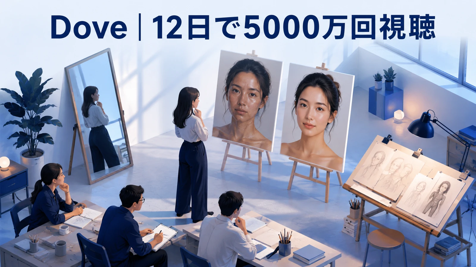 Dove|12日で5000万回視聴のPR戦略成功事例