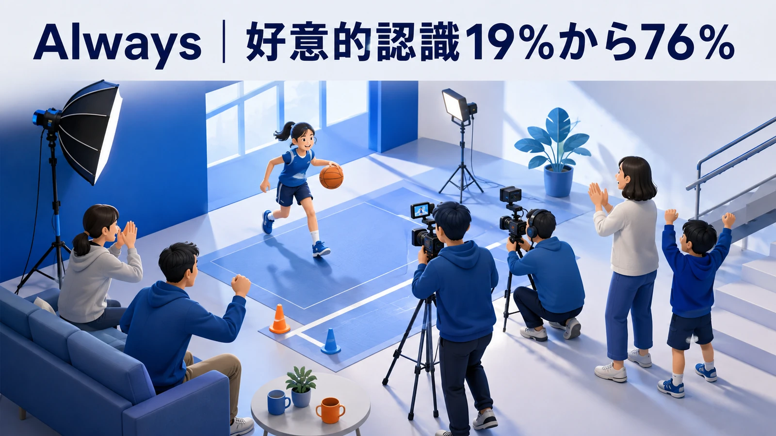 Always|好意的認識19%から76%のPR戦略成功事例