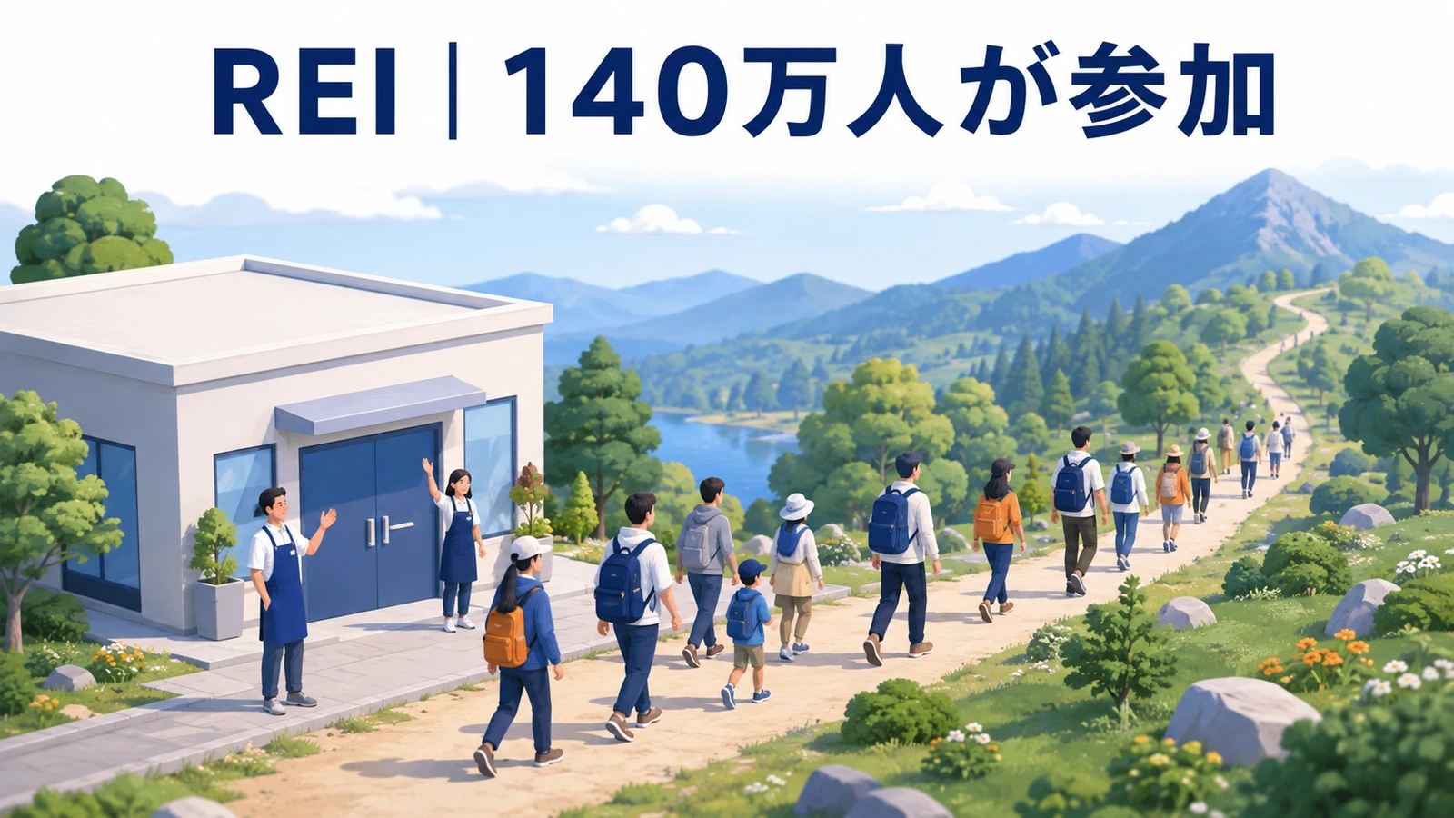 REI|140万人が参加のPR戦略成功事例