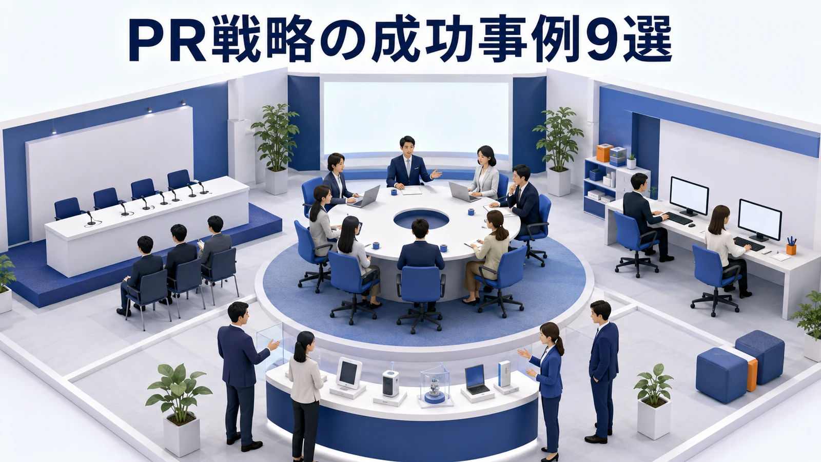 PR戦略の成功事例9選