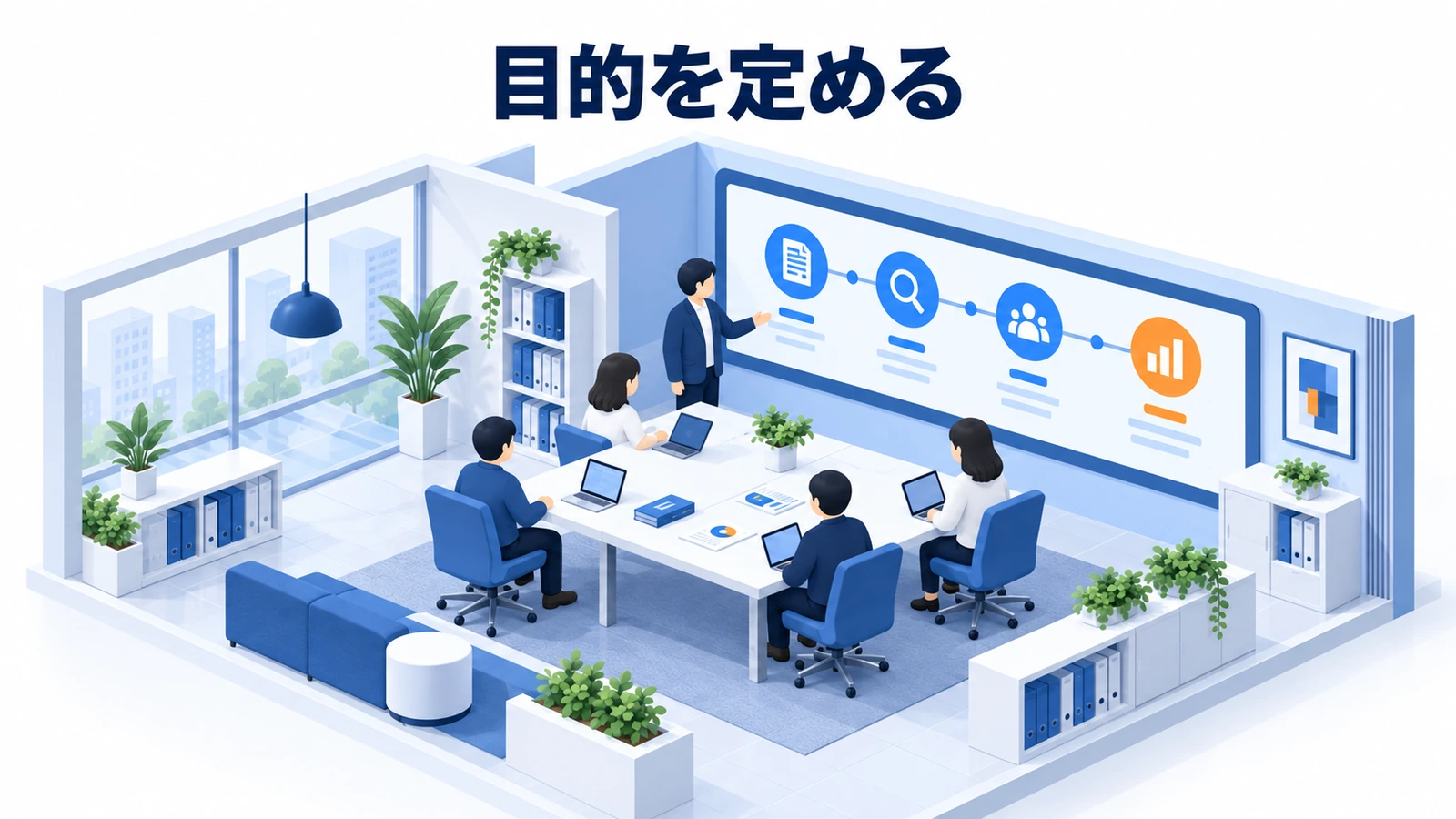 目的を定める