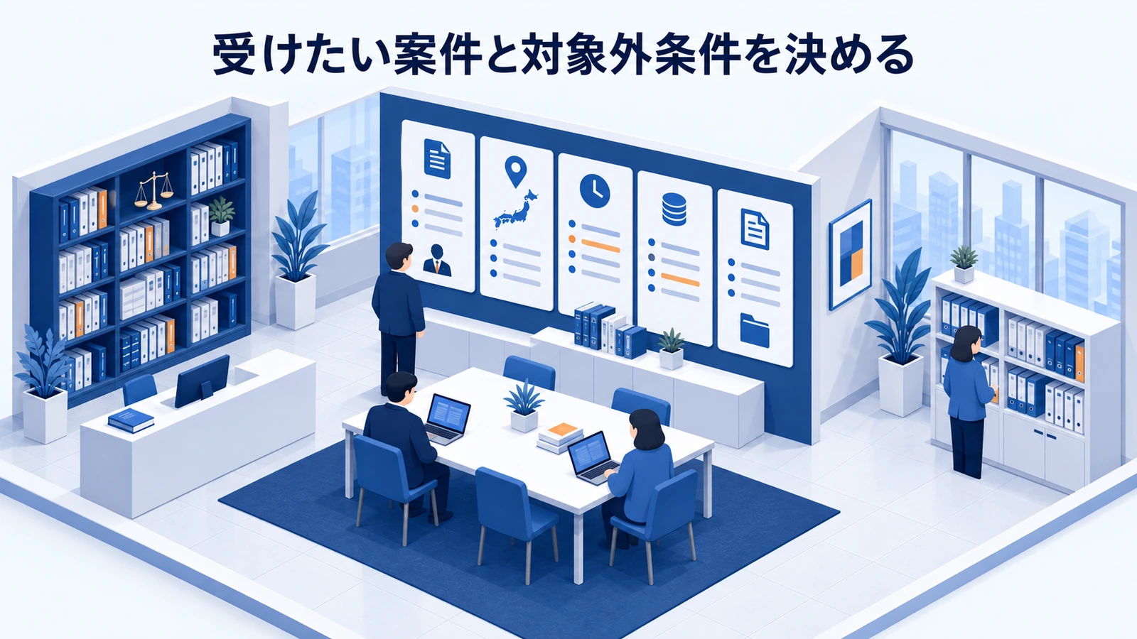 「受けたい案件と対象外条件を決める」を整理したImage 2.0図解
