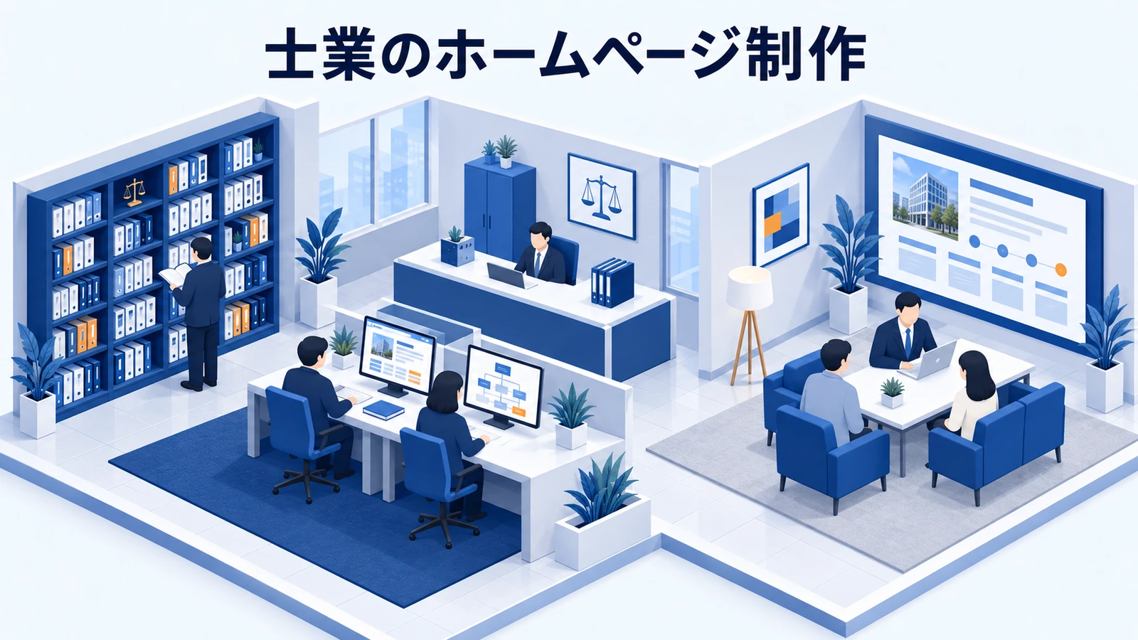 士業のホームページ制作｜相談につながる構成・費用・選び方