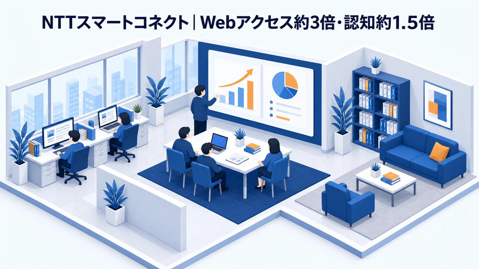 NTTスマートコネクトのラジオ広告成功事例