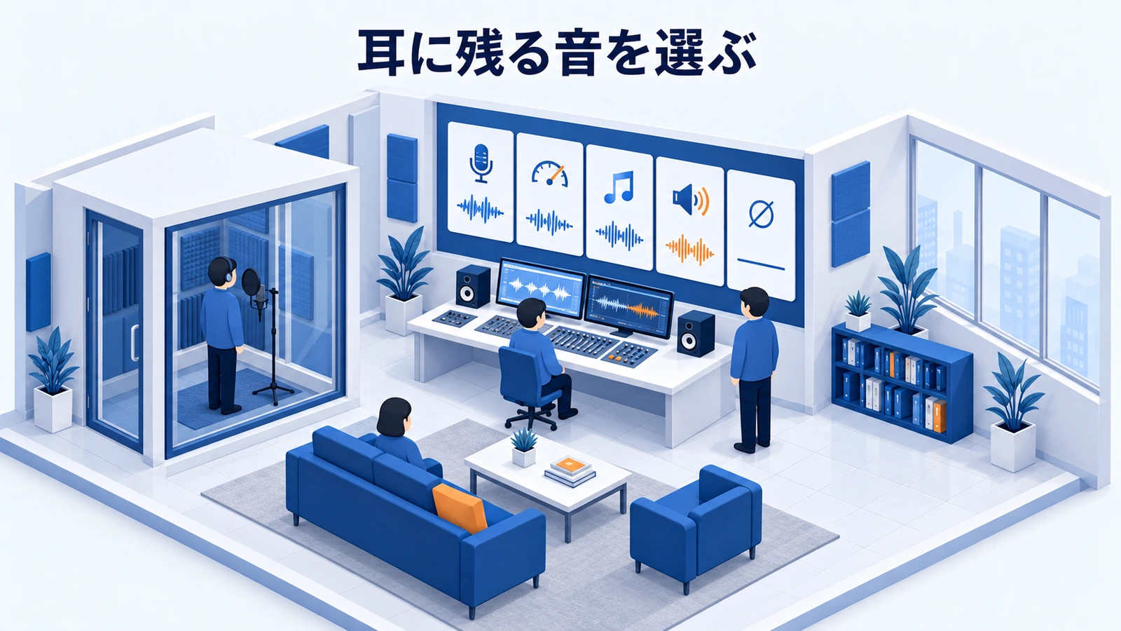 耳に残る音を選ぶ