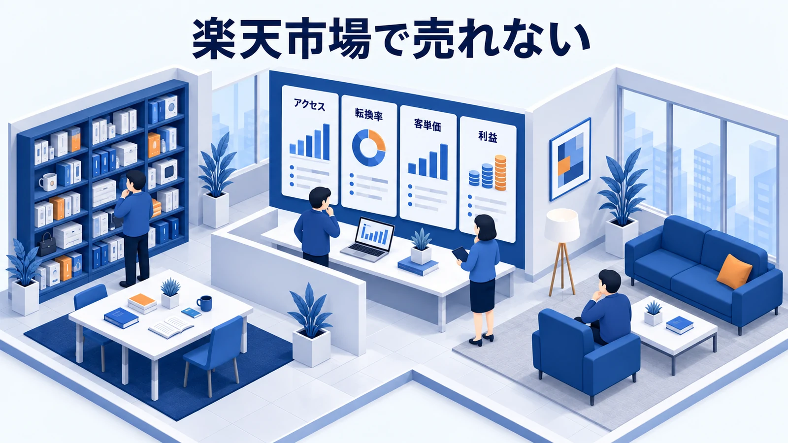 楽天市場で売れないを整理するImage 2.0図解
