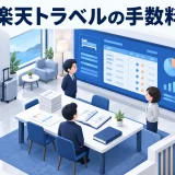 楽天トラベルの手数料の図解