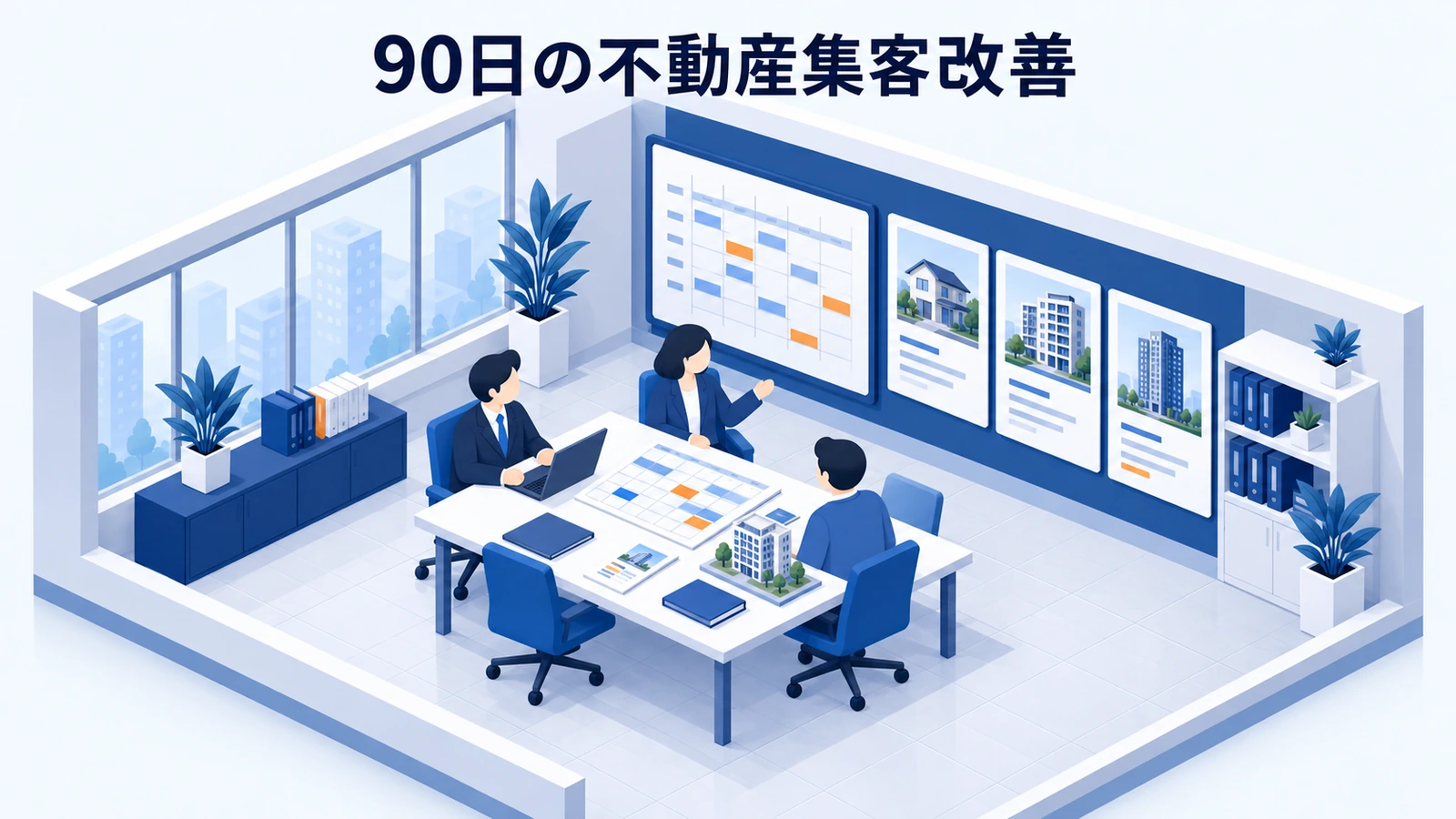 90日の不動産集客改善