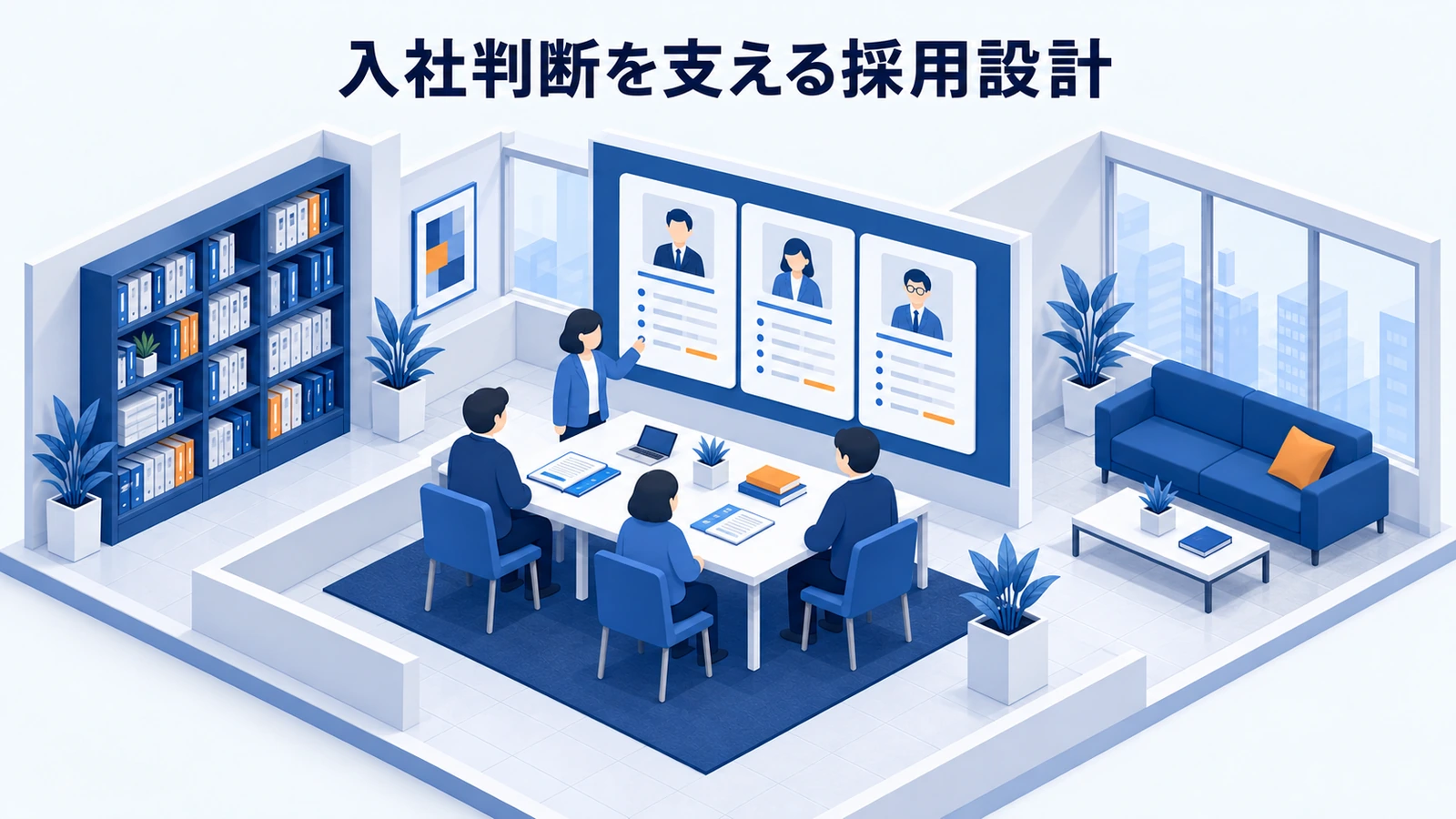 入社判断を支える採用設計