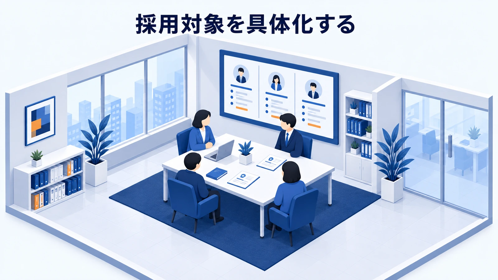 採用対象を具体化する