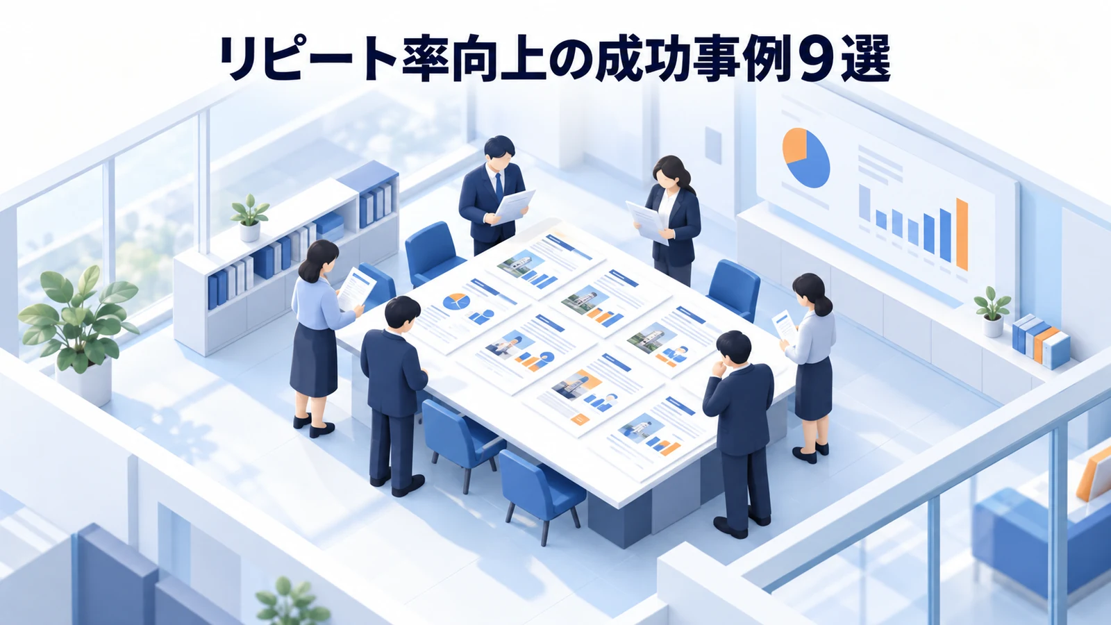 リピート率向上の成功事例9選