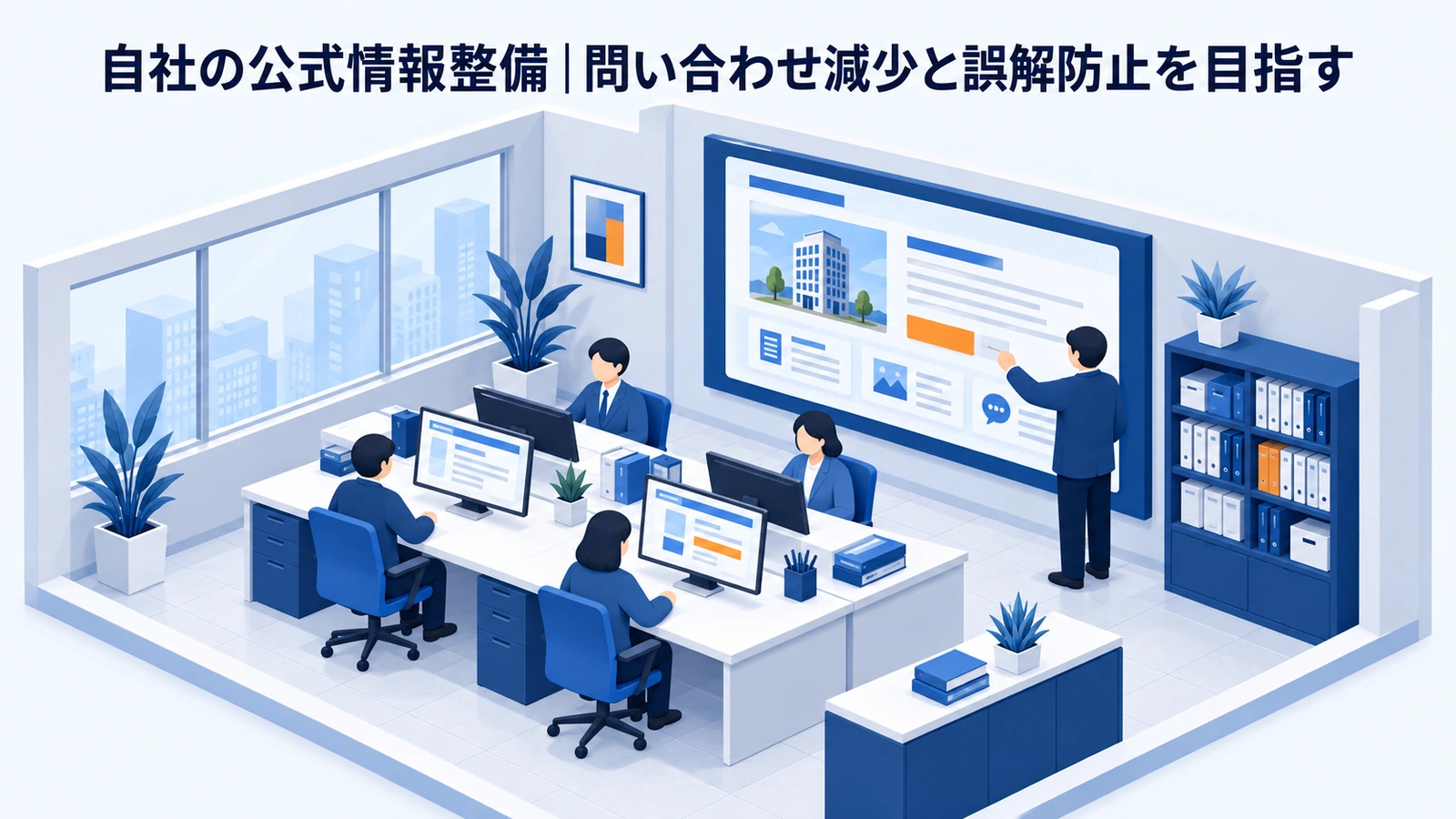 自社の公式情報整備の風評被害対策事例