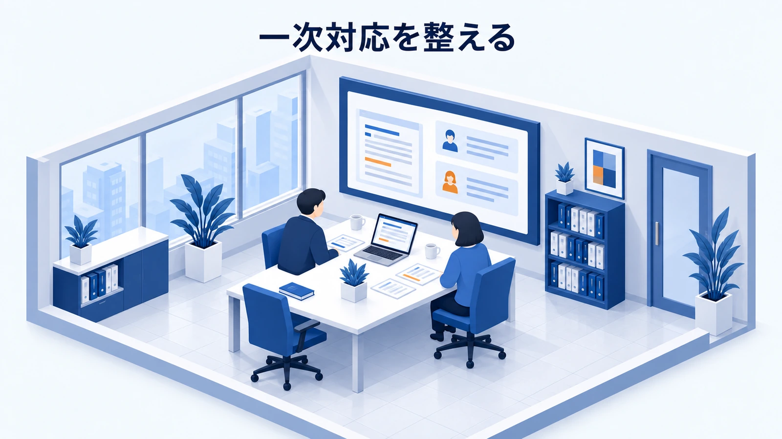 一次対応を整える