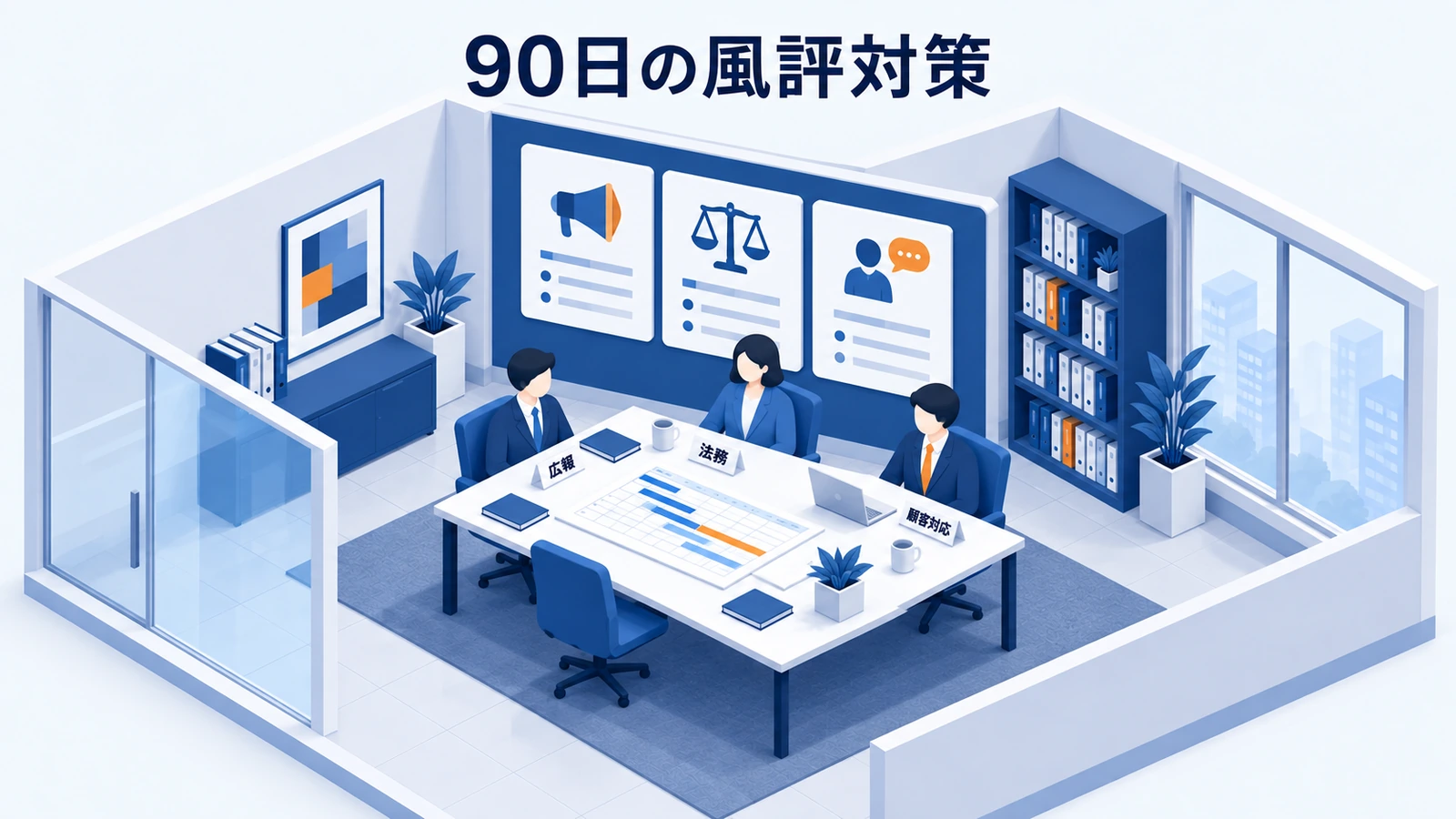 90日の風評対策