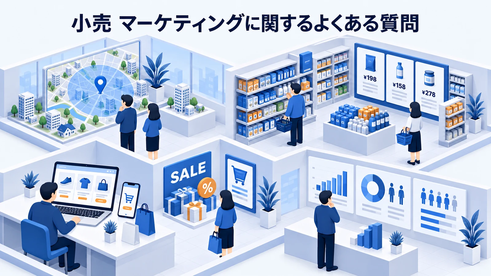小売 マーケティングの疑問を整理するImage 2.0図解
