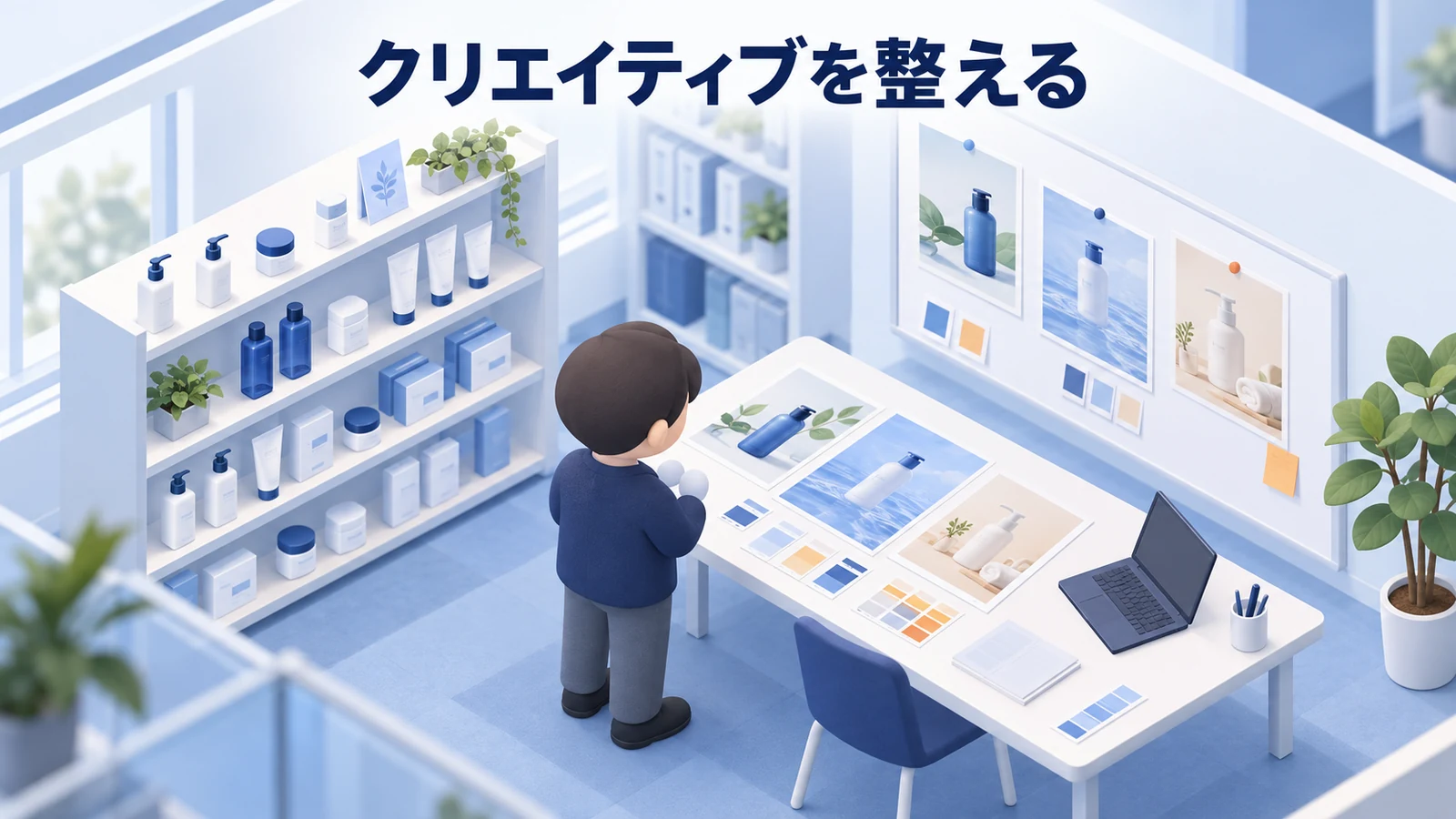 クリエイティブを整える