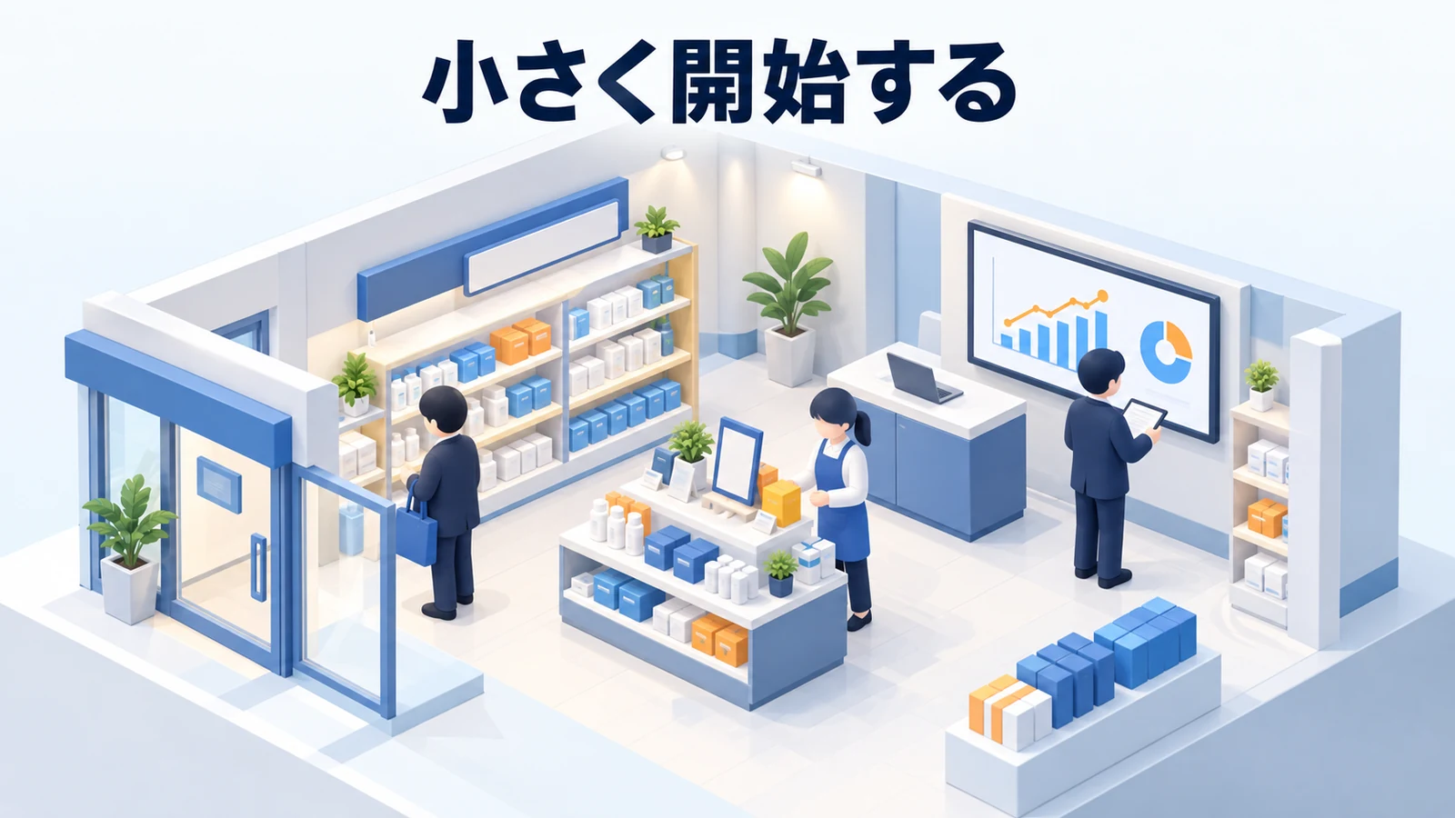 小さく開始する