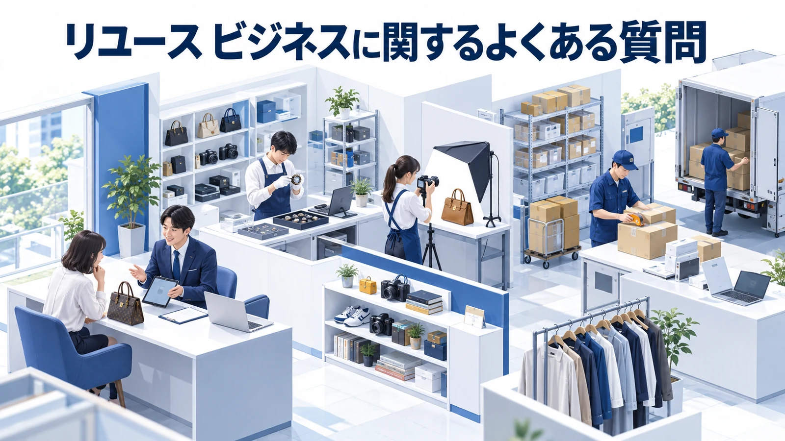 リユース ビジネスの疑問を整理したImage 2.0図解