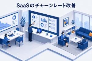 SaaSのチャーンレート改善|解約理由を特定し継続率を上げる