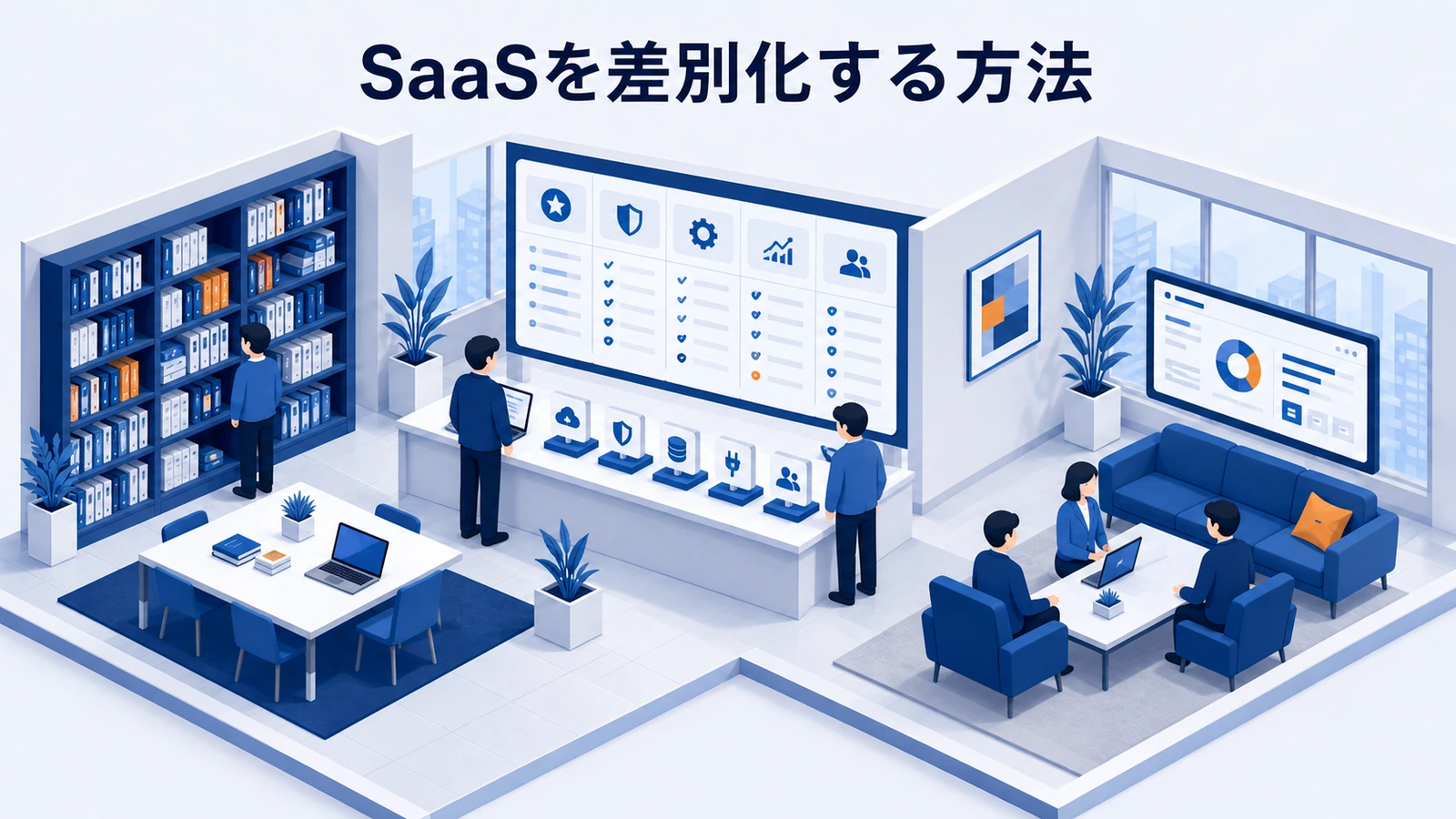 SaaSを差別化する方法｜選ばれる理由を比較可能にする