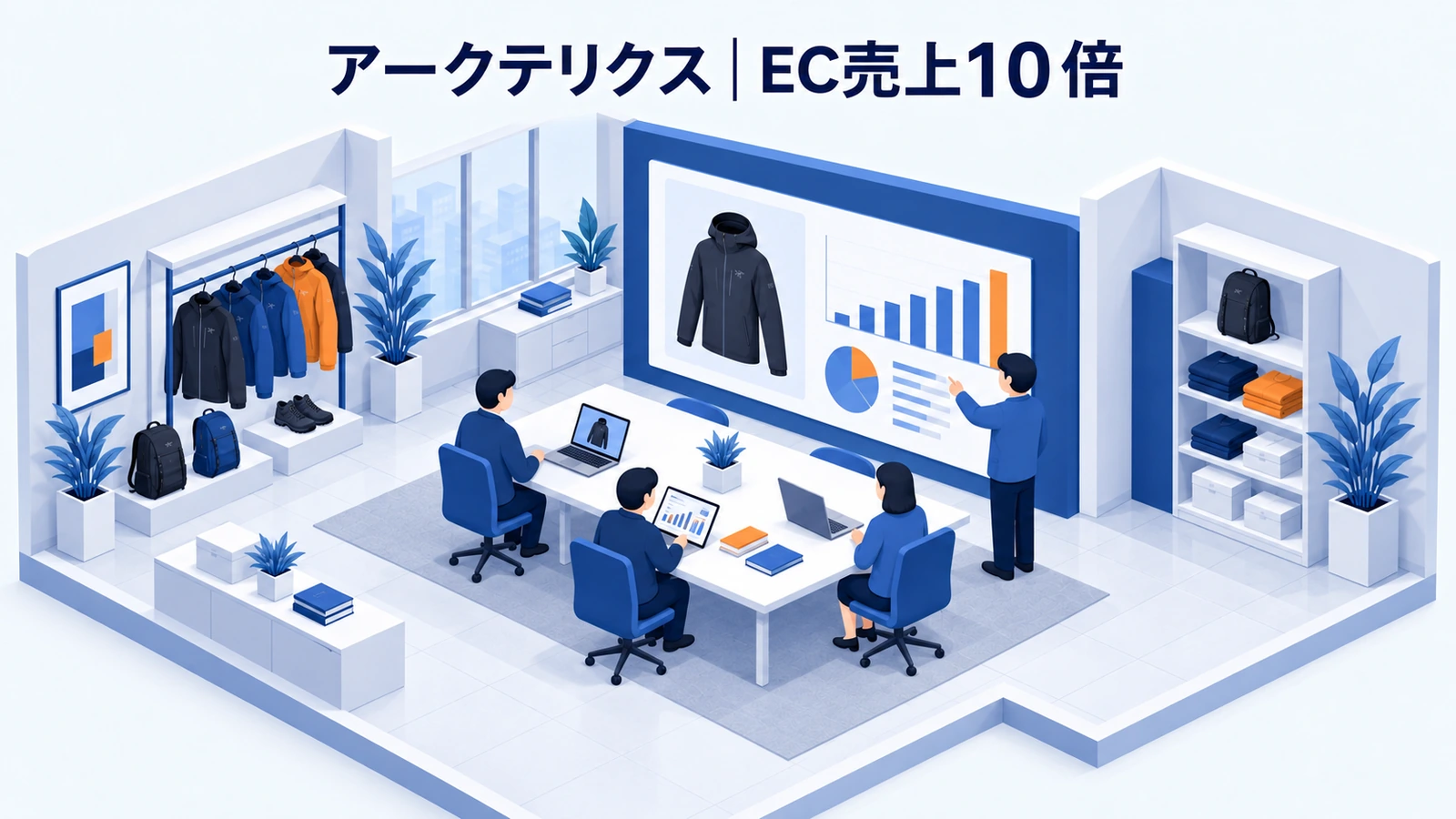 アークテリクスの売上向上事例