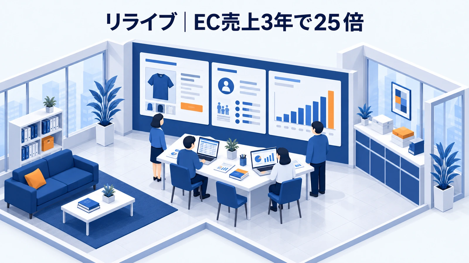 リライブの売上向上事例