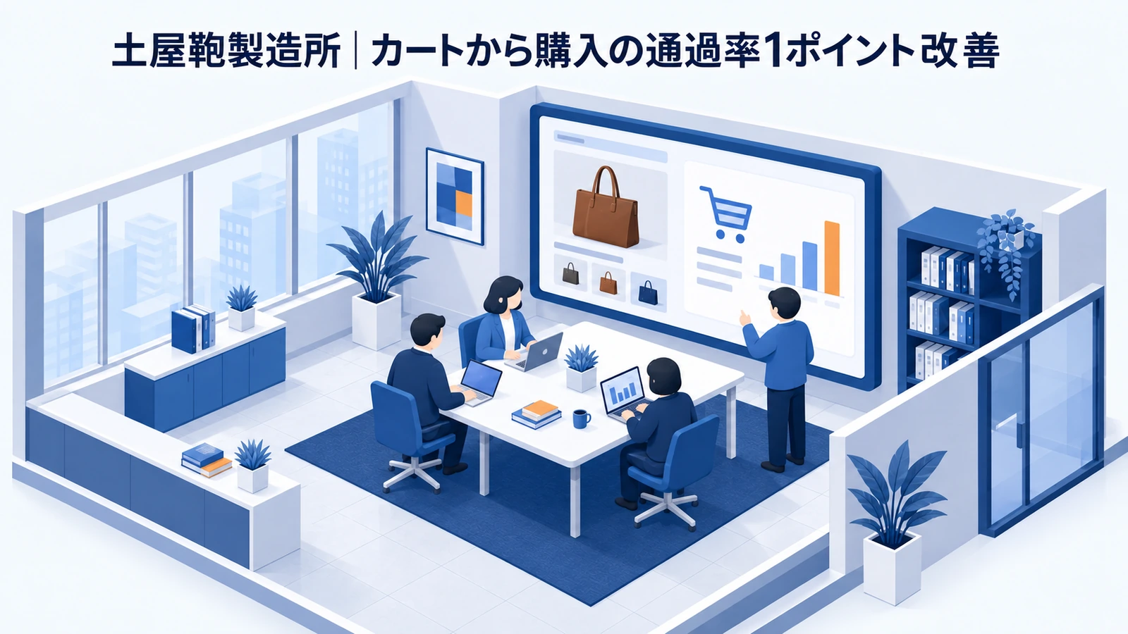 土屋鞄製造所の売上向上事例