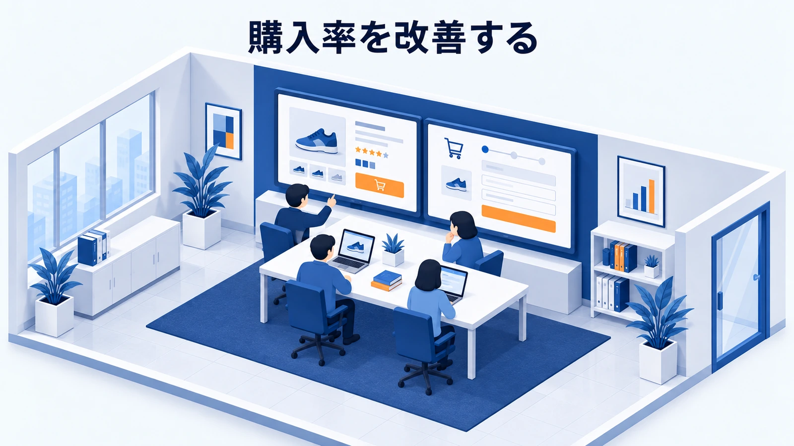 購入率を改善する