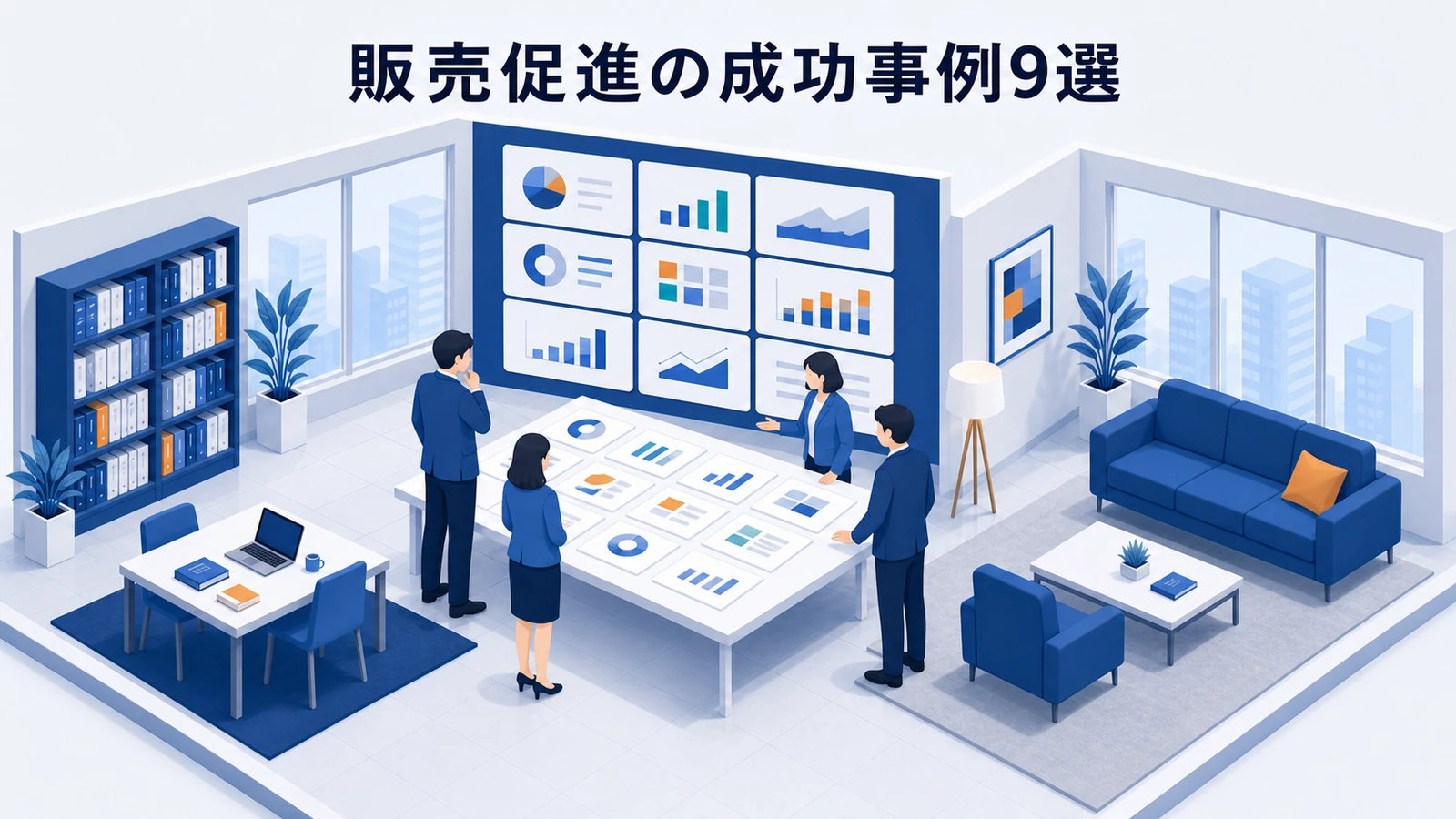 販売促進の成功事例9選を示すWeb広告運用