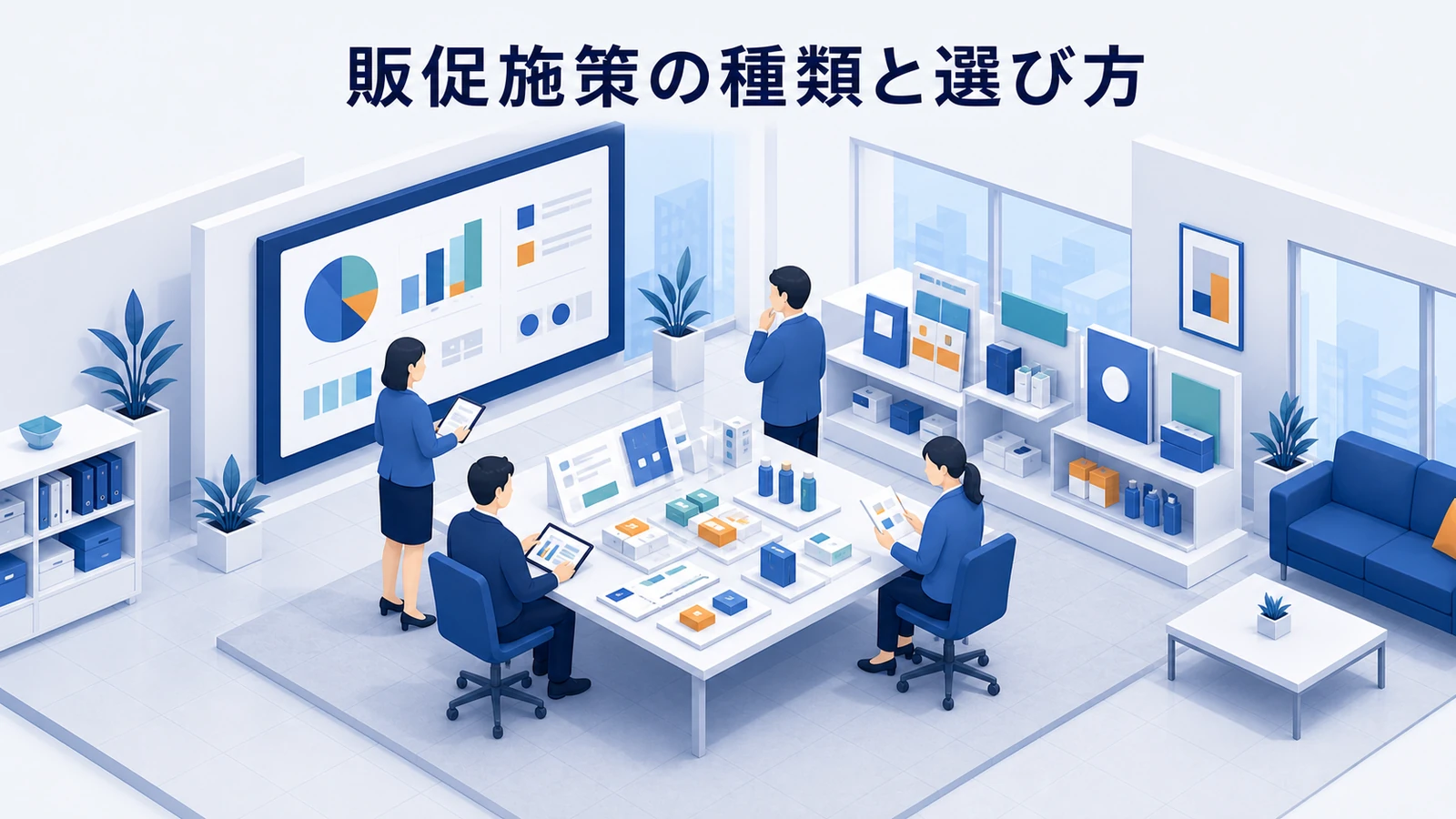 販促施策の種類と選び方を示すWeb広告運用