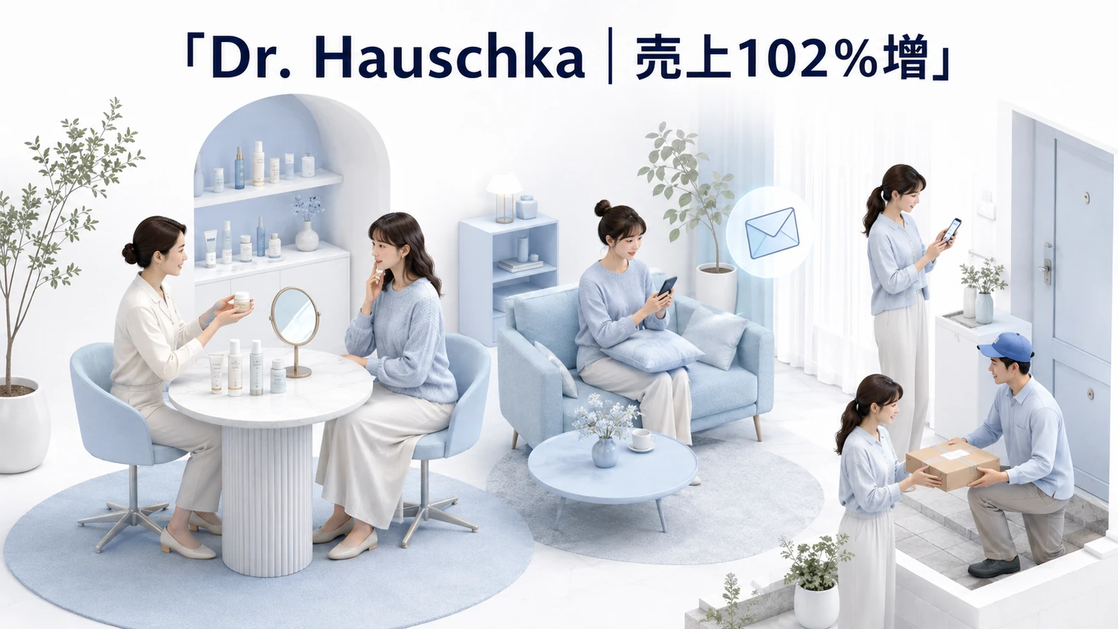 Dr. Hauschka|対象商品の売上102%増のサンプリングプロモーション成功事例