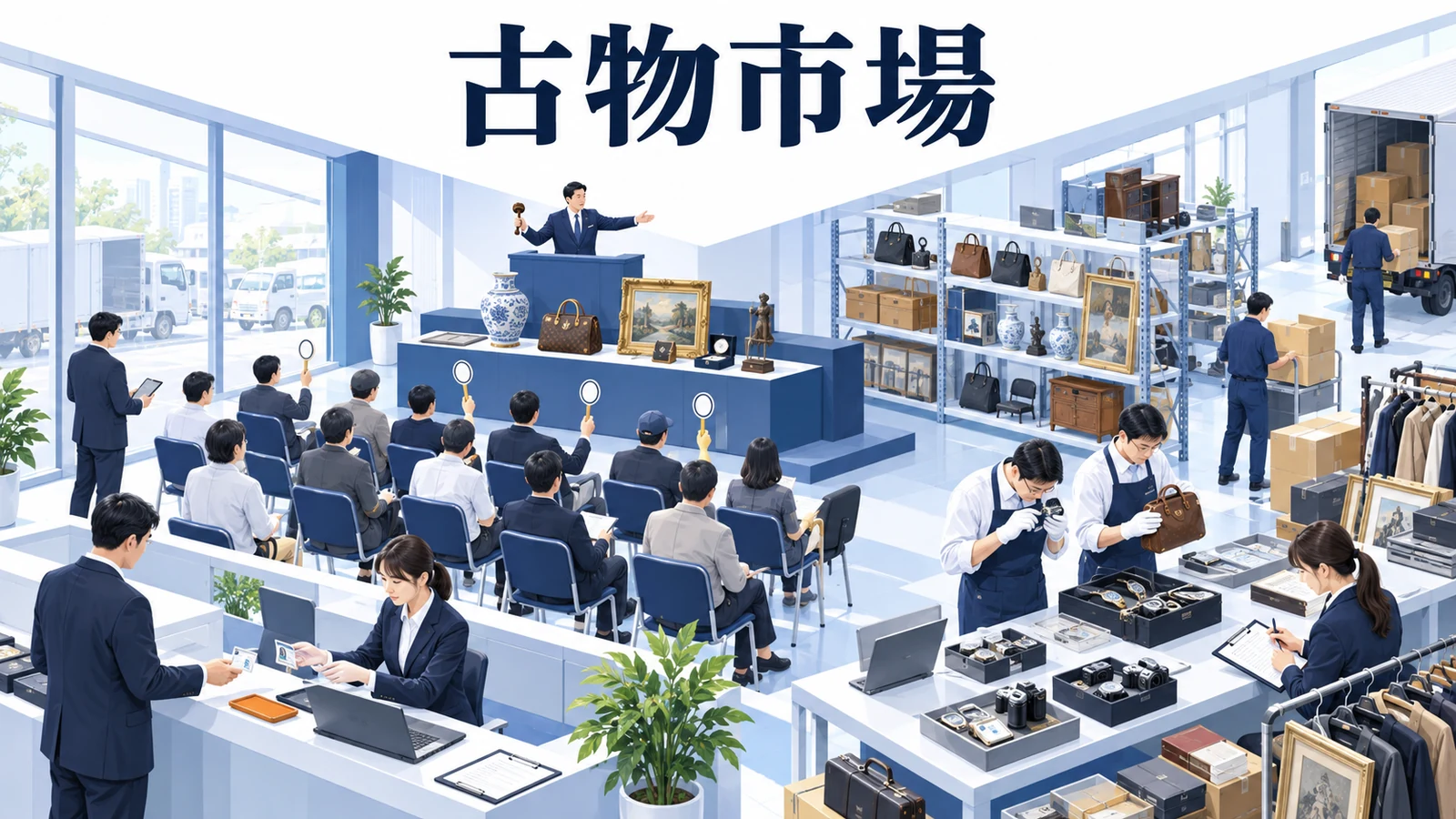 古物市場を整理したImage 2.0図解