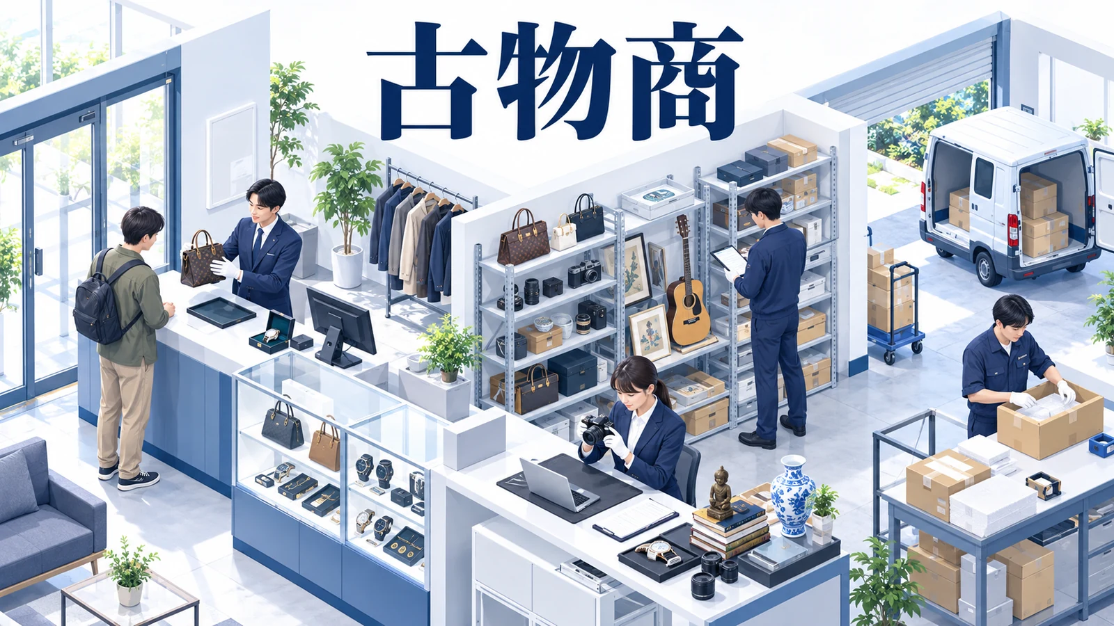 古物商を整理したImage 2.0図解