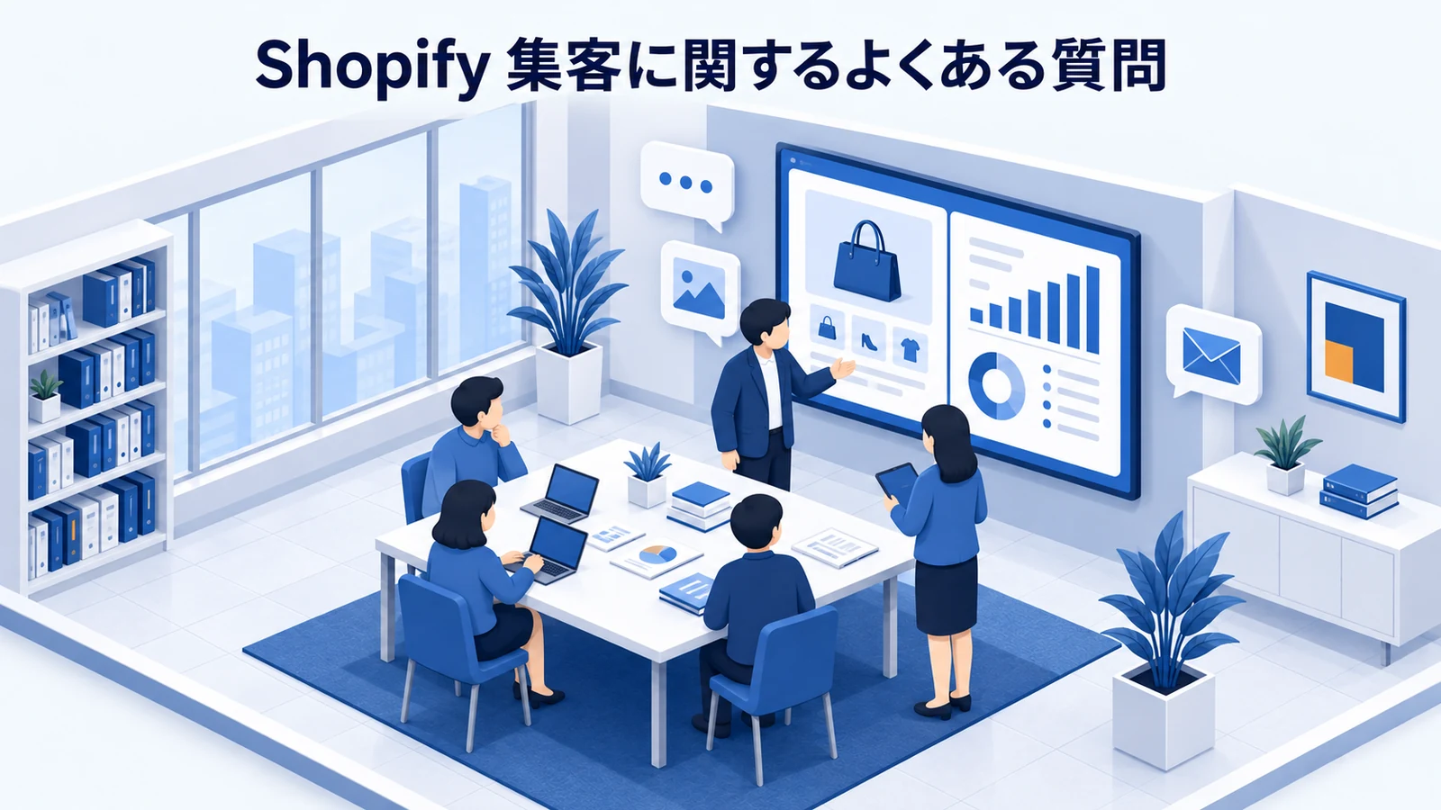 Shopify 集客の疑問を整理するImage 2.0図解
