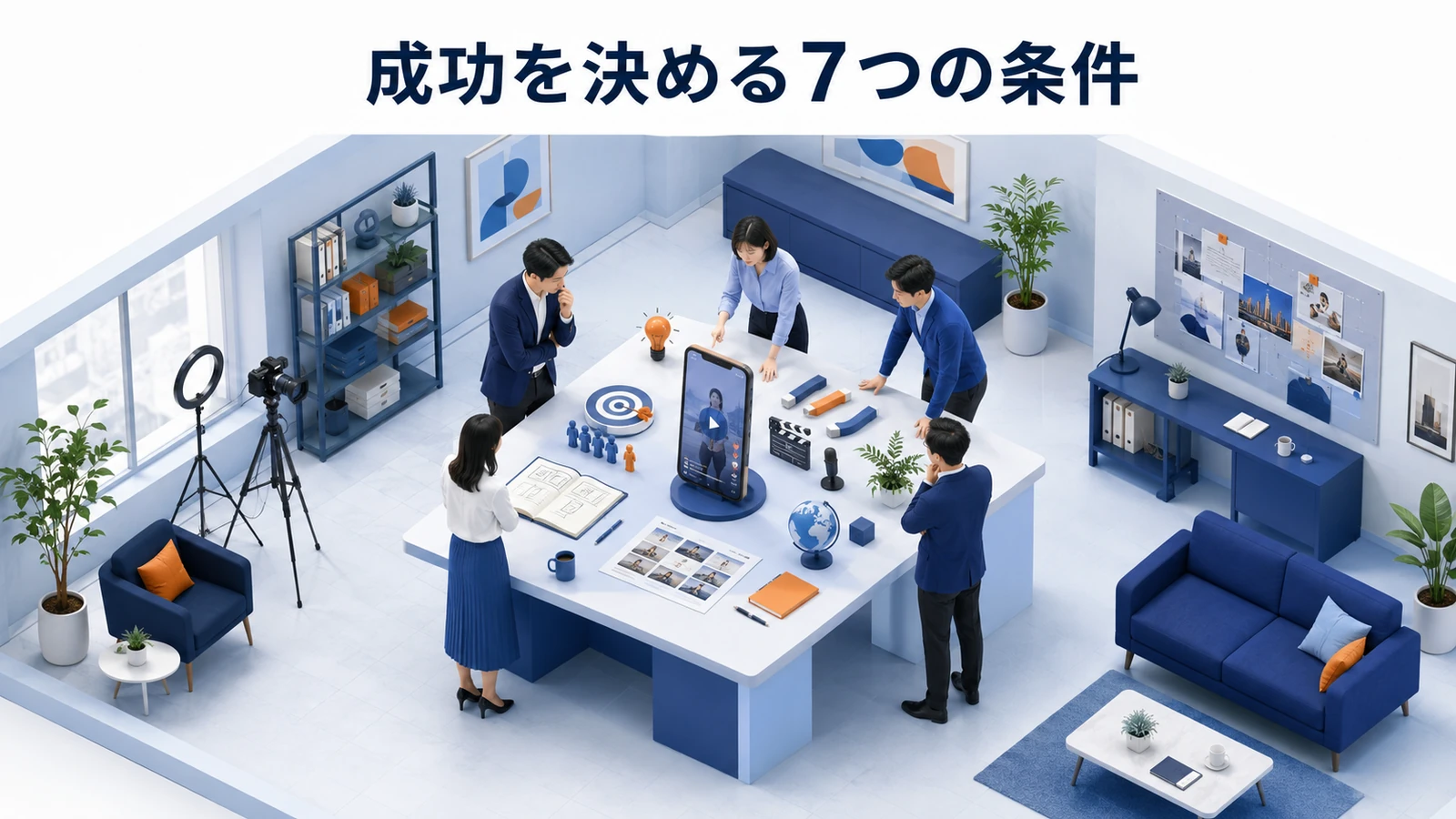 ショート動画マーケティングの成功を決める7つの条件