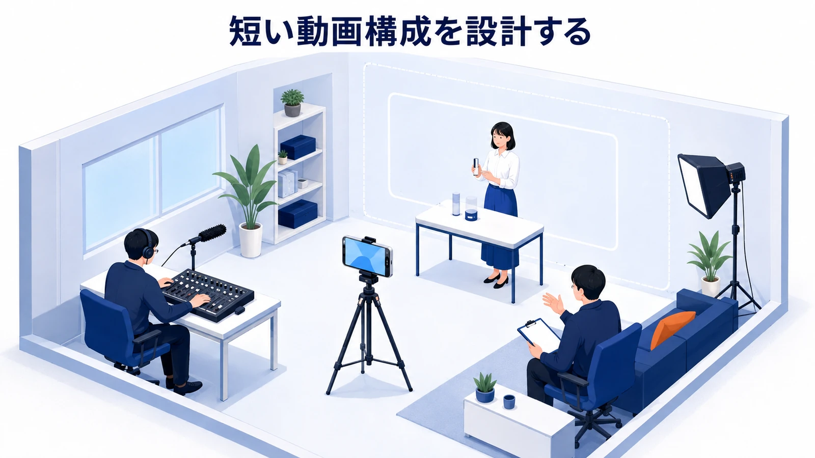 短い動画構成を設計する