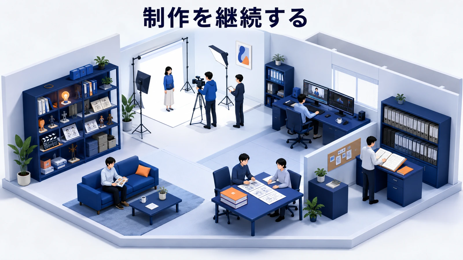 制作を継続する