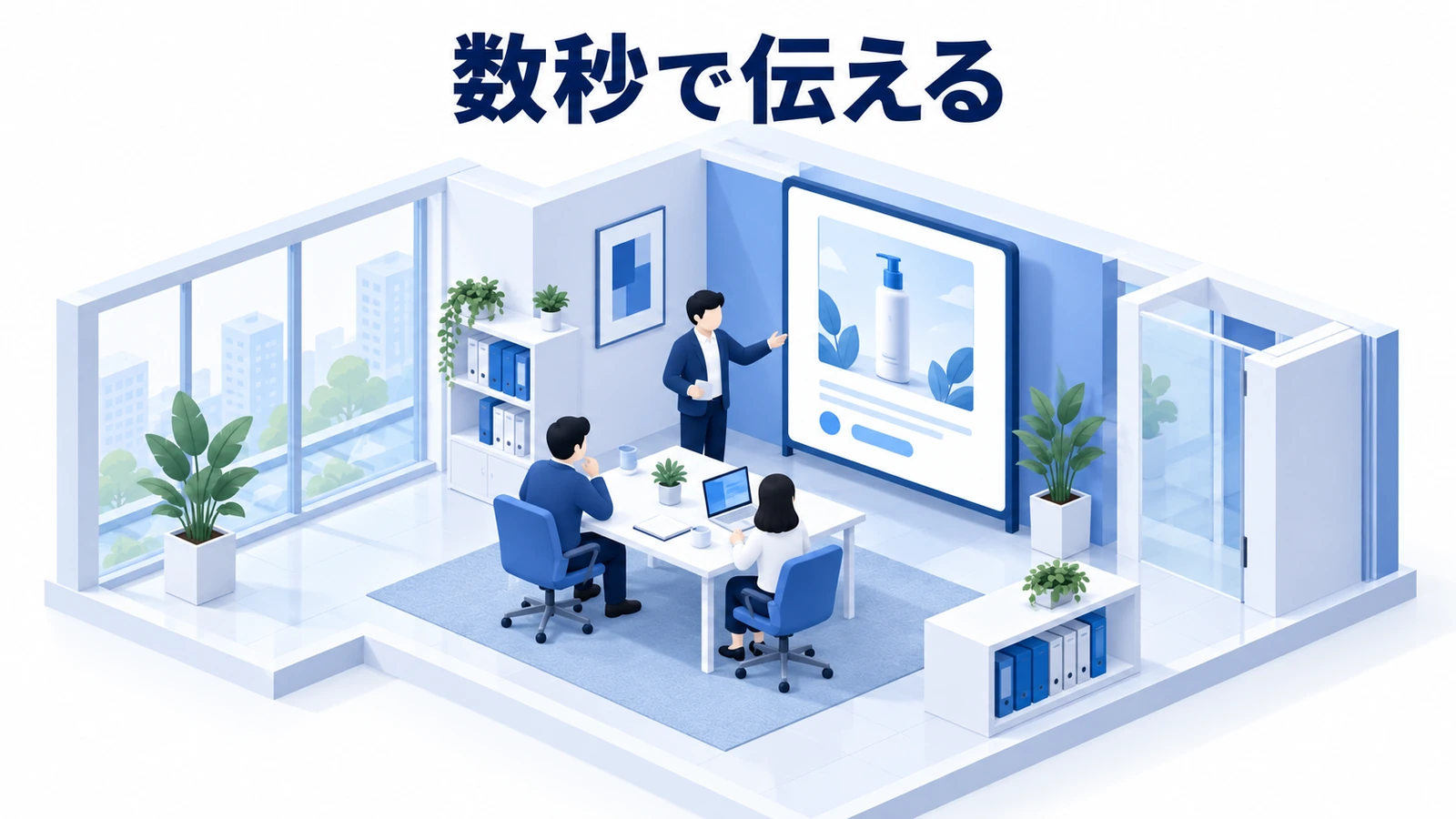 数秒で伝える