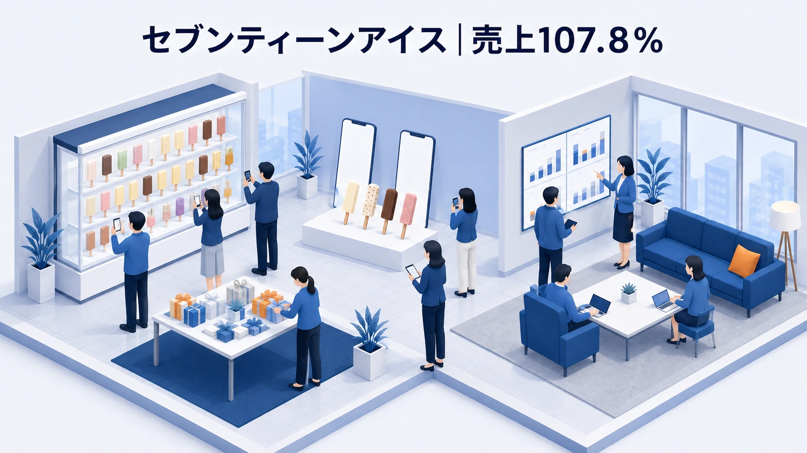 セブンティーンアイスが高校生との共創とコメント募集で売上とNPSを伸ばした事例イメージ