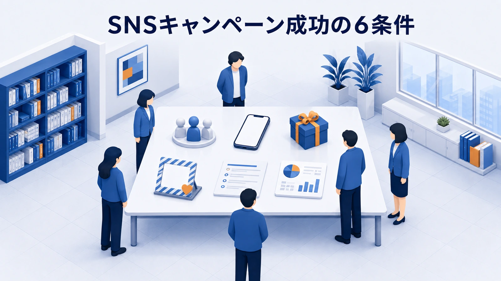 SNSキャンペーンを成功させる目的・対象・参加価値・拡散・計測・継続の6条件