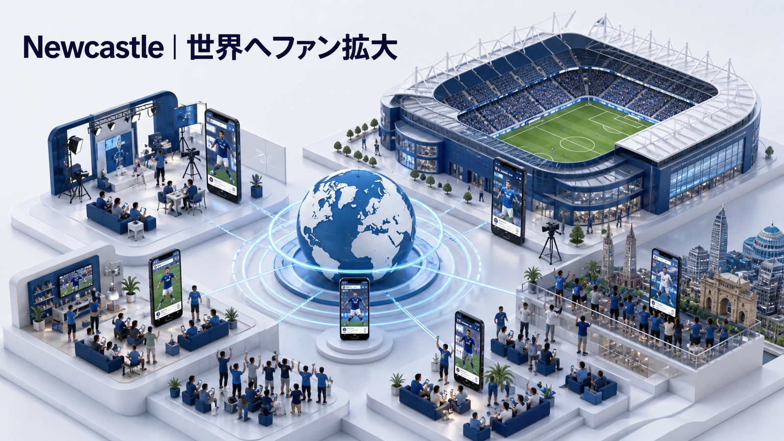Newcastle Unitedが1億8,950万imp・有料フォロー180万件を実現したスポーツマーケティング事例