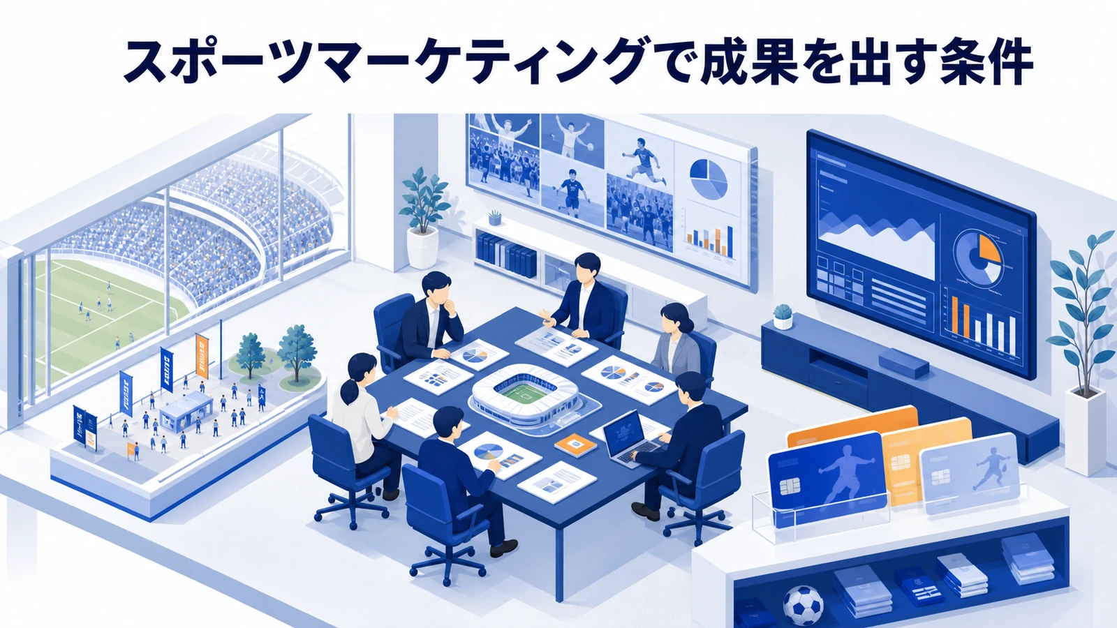 スポーツマーケティングで成果を出す条件を可視化したスポーツマーケティング設計