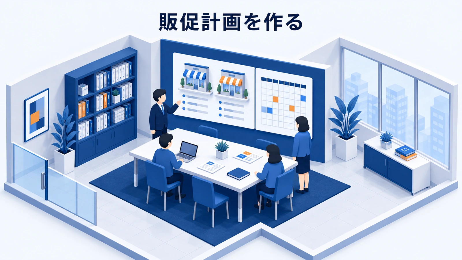 販促計画を作る