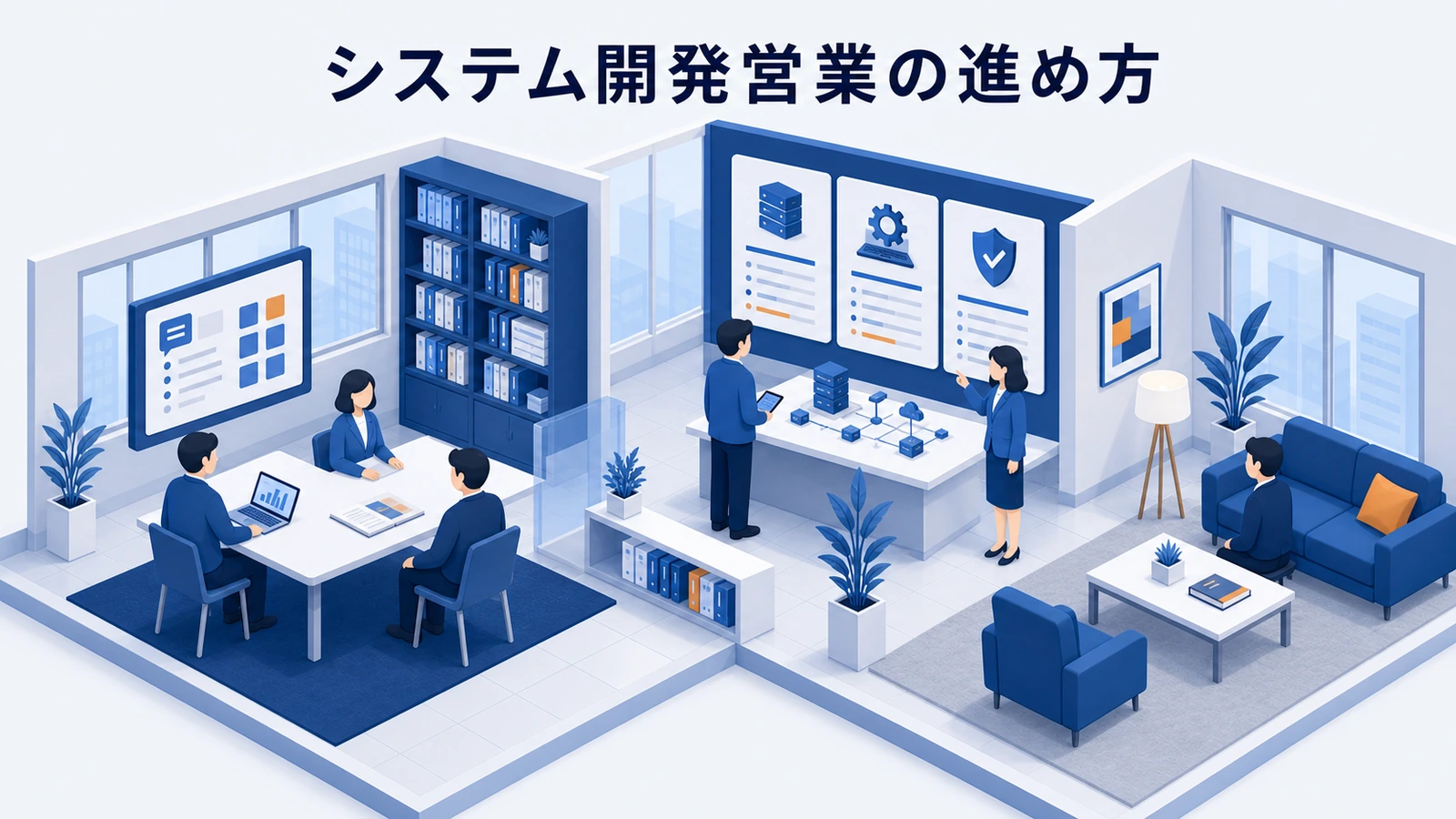 システム開発営業の進め方｜案件相談から受注までを改善